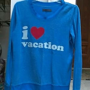 Wyatt I ❤ vacation sweatshirt